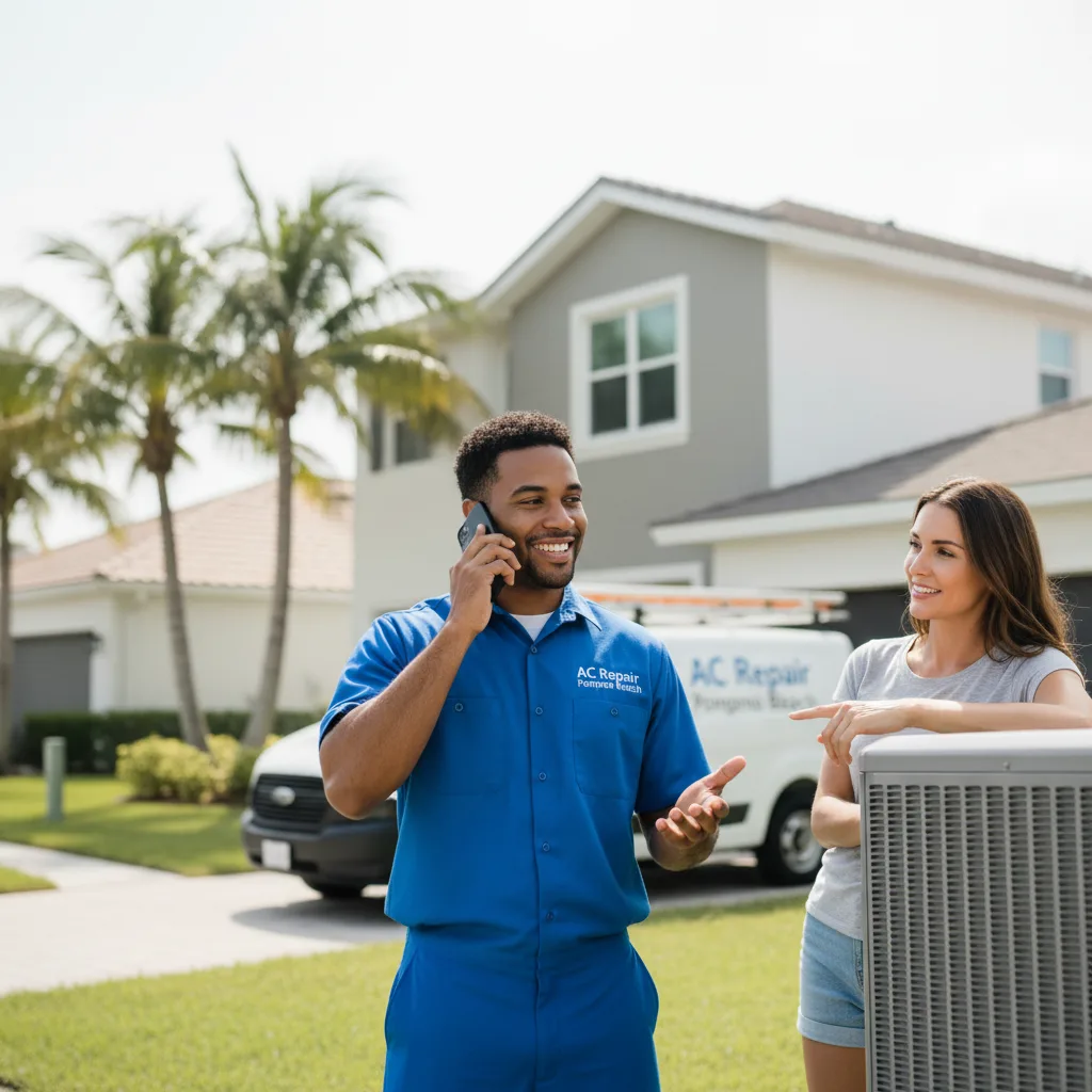 AC Repair Pompano Beach customer support in Burton